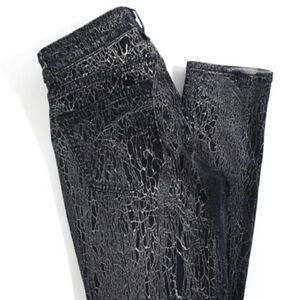 Rich & Skinny Black Gray Skinny Jeans Sz. 24